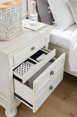 Robbinsdale Queen Storage Bed, Dresser, Mirror and Nightstand - B742B28