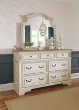 Realyn Twin Day Bed with Storage, Dresser, Mirror and Nightstand - B743B94