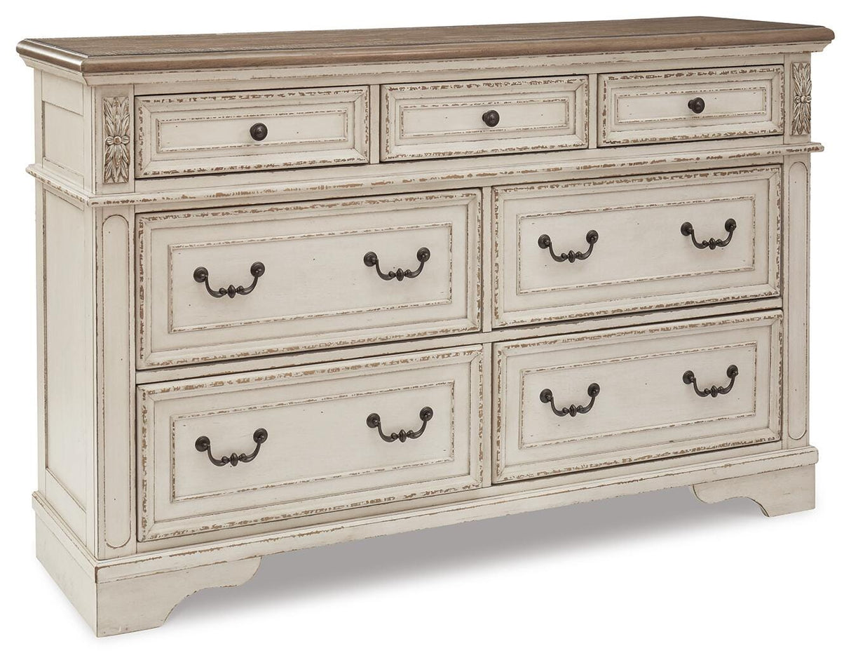 Realyn Dresser and 2 Nightstands - B743B39
