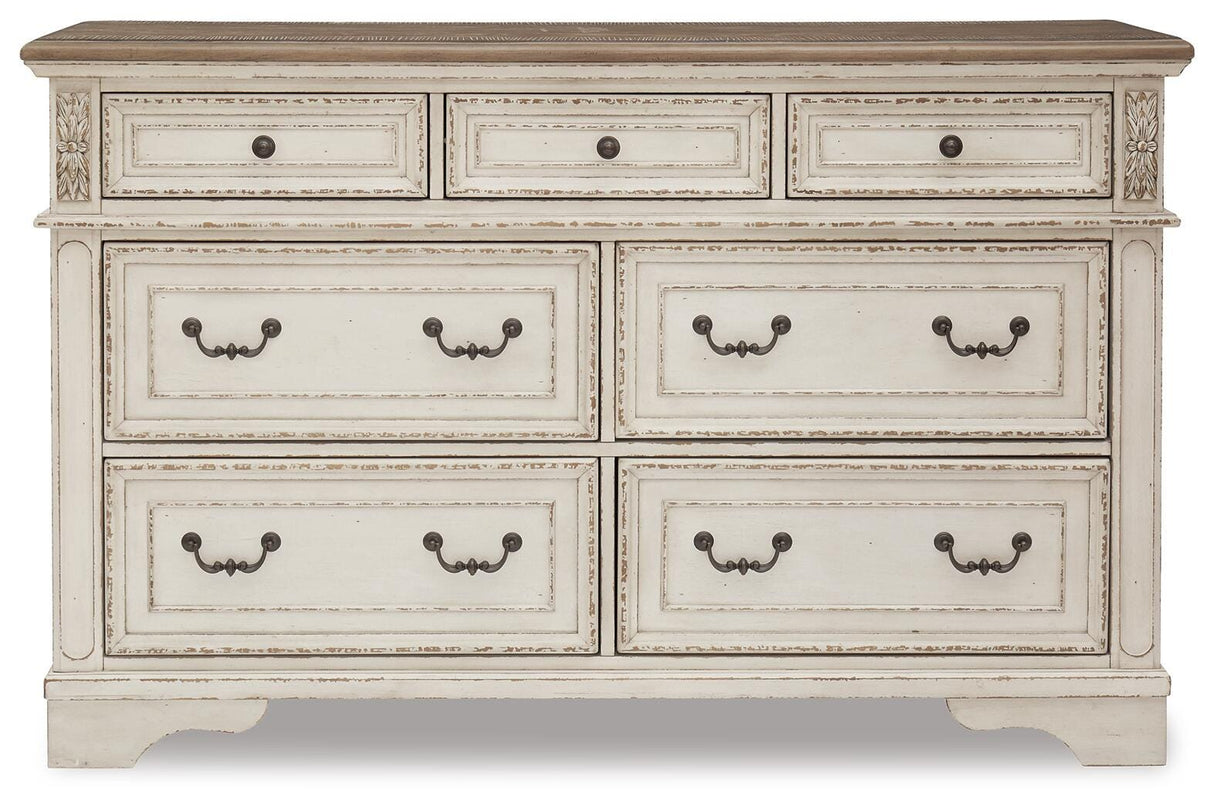 Realyn Dresser and 2 Nightstands - B743B39