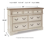 Realyn Twin Storage Day Bed and Dresser - B743B43