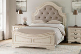 Realyn Queen Panel Bed, Dresser, Chest and 2 Nightstands - B743B45