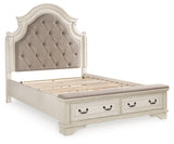 Realyn Queen Storage Bed, Dresser and Mirror - B743B19