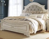 Realyn King Upholstered Panel Bed - B743B6