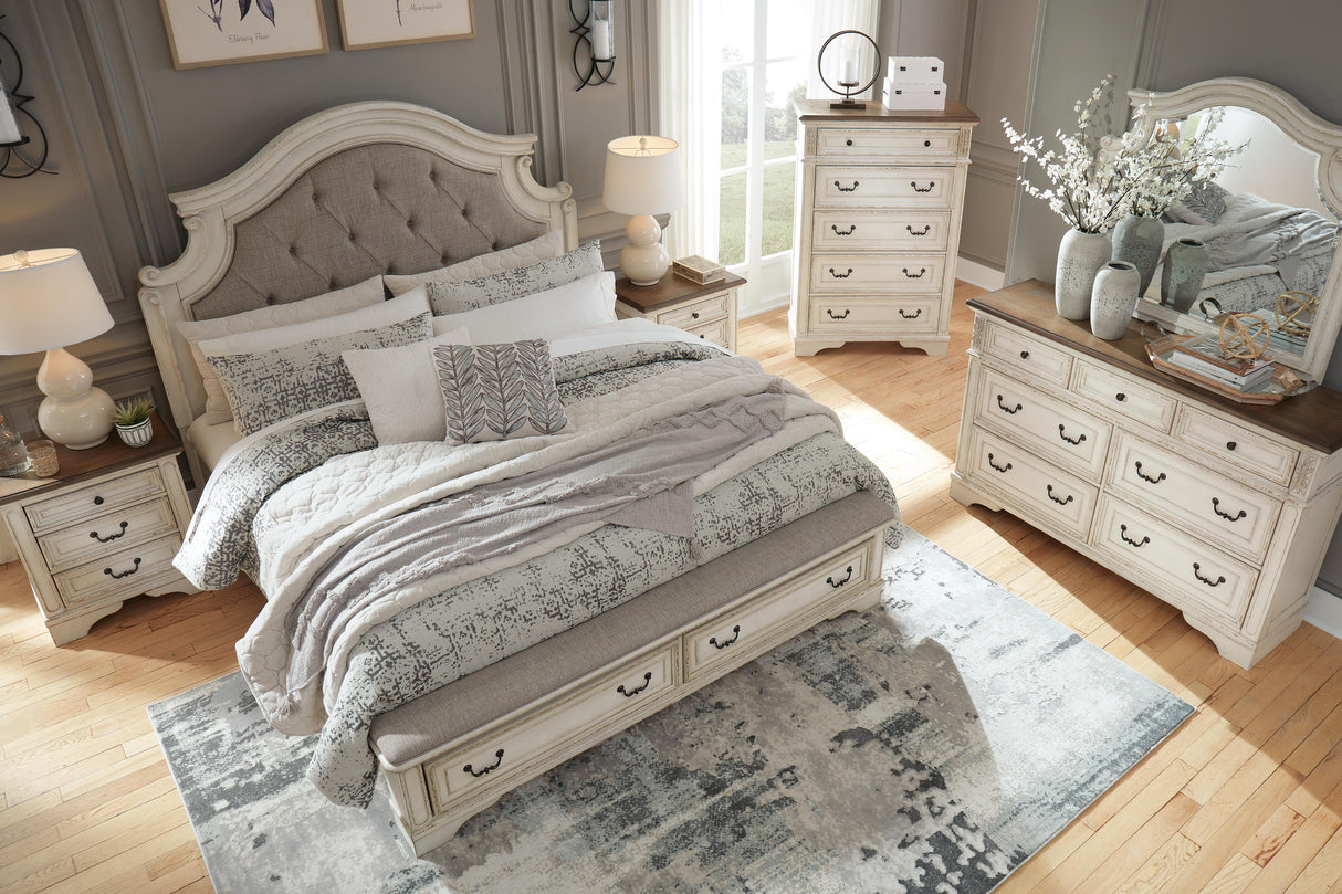Realyn King Upholstered Storage Bed - B743B20