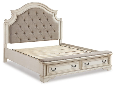 Realyn King Upholstered Storage Bed - B743B20