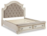 Realyn King Upholstered Storage Bed - B743B20