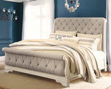 Realyn Queen Upholstered Sleigh Bed and Chest - B743B29