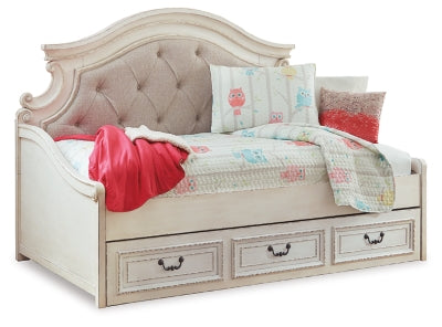 Realyn Twin Storage Day Bed and Dresser - B743B43