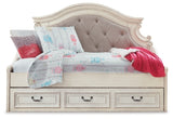 Realyn Twin Storage Day Bed and Dresser - B743B43