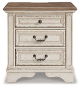 Realyn California King Panel Bed, Dresser, Mirror and Nightstand - B743B31