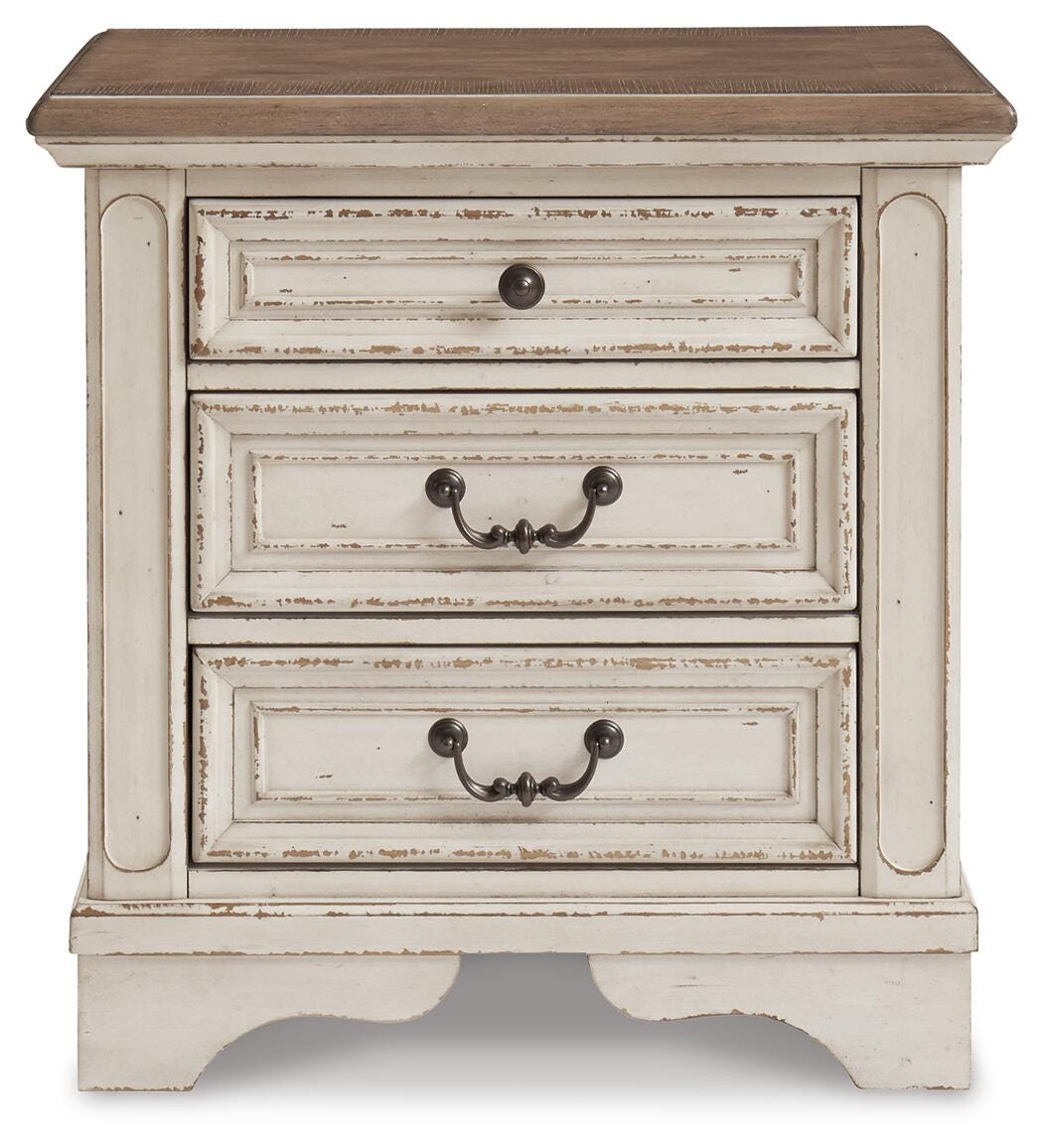 Realyn Twin Day Bed with Storage, Dresser, Mirror and Nightstand - B743B94
