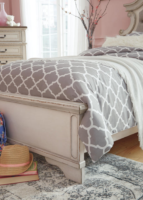 Realyn California King Upholstered Panel Bed - B743B7
