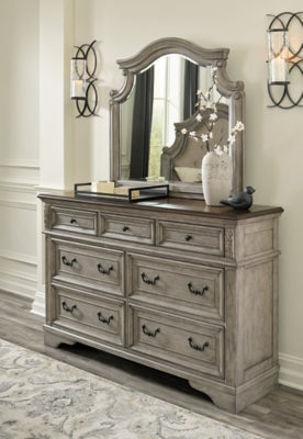 Lodenbay Dresser and Mirror - B751B1