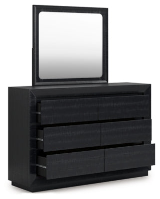 Londer Dresser and Mirror - B768B1