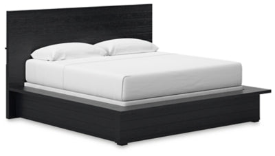 Londer King Panel Bed - B768B4
