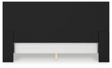 Londer King Panel Bed - B768B4