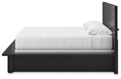 Londer King Panel Bed - B768B4