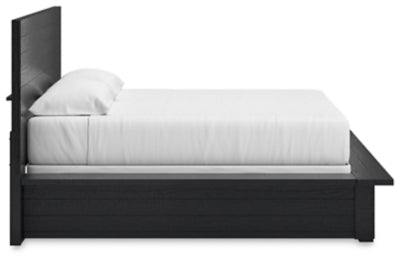 Londer King Panel Bed - B768B4