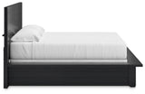 Londer King Panel Bed - B768B4