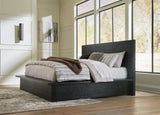 Londer King Panel Bed - B768B4