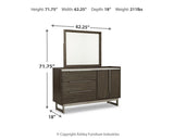 Arkenton Dresser and Mirror - B786B1