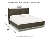 Arkenton California King Panel Bed, Dresser and Mirror - B786B9