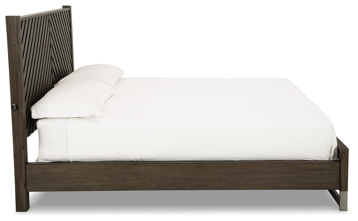Arkenton King Panel Bed - B786B4