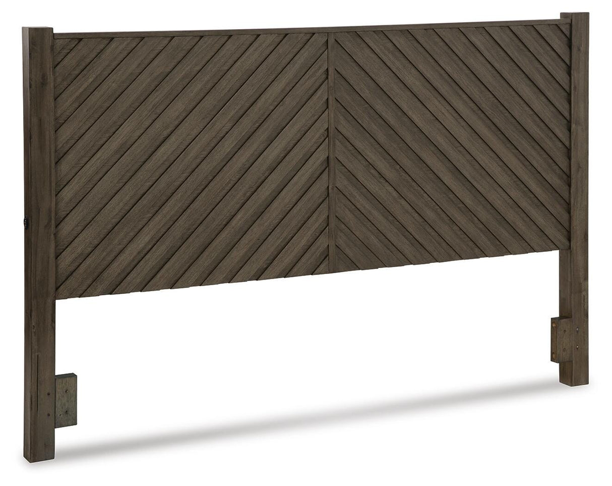 Arkenton King Panel Bed, Dresser and Mirror - B786B8