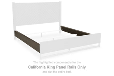 Arkenton California King Panel Rails - B786-94