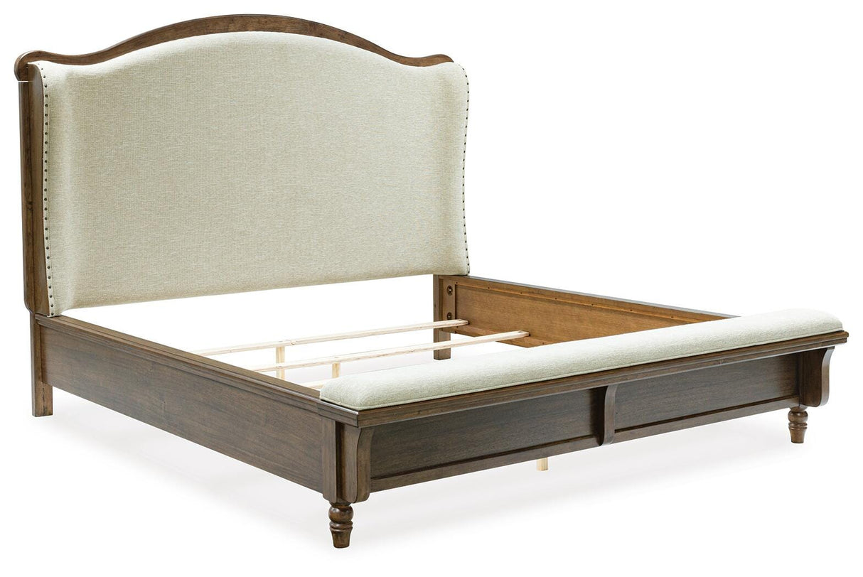 Sturlayne King Upholstered Panel Bed - B787B4