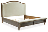 Sturlayne King Upholstered Panel Bed, Dresser and 2 Nightstands - B787B7