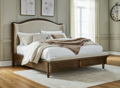 Sturlayne King Upholstered Panel Bed - B787B4