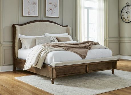 Sturlayne King Upholstered Panel Bed - B787B4