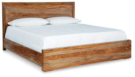 Dressonni Queen Panel Bed, Dresser and Mirror - B790B3