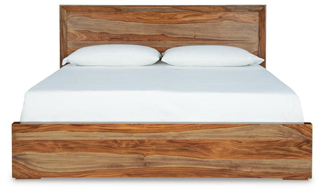 Dressonni King Panel Bed, Dresser and Mirror - B790B6