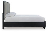 Rowanbeck Queen Upholstered Panel Bed - B821B2