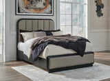 Rowanbeck Queen Upholstered Panel Bed - B821B2