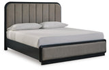 Rowanbeck California King Upholstered Panel Bed - B821B5