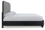 Rowanbeck California King Upholstered Panel Bed - B821B5