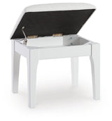 Chalanna Vanity, Mirror and Stool - B822B6
