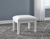 Chalanna Vanity, Mirror and Stool - B822B6