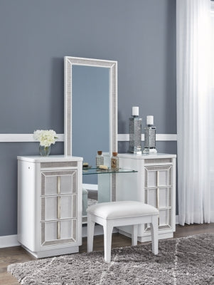 Chalanna Vanity with Mirror - B822B7