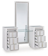 Chalanna Vanity with Mirror - B822B7
