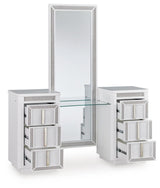 Chalanna Vanity with Mirror - B822B7