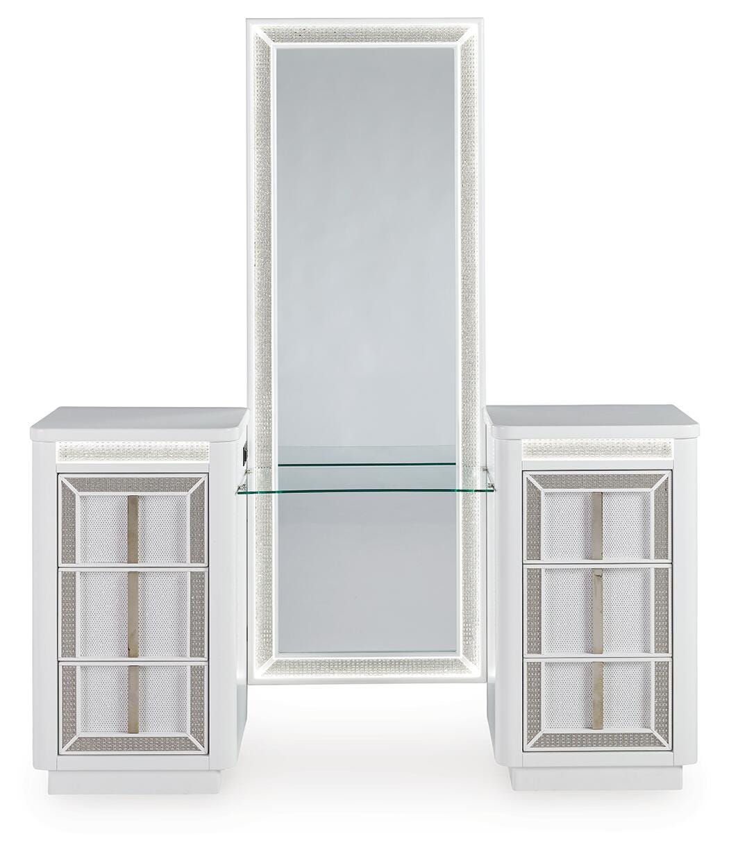 Chalanna Vanity with Mirror - B822B7