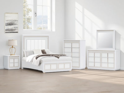 Chalanna Queen Upholstered Storage Bed - B822B2