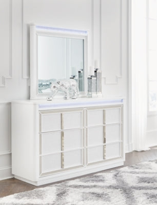 Chalanna Dresser and Mirror - B822B1