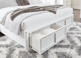 Chalanna King Upholstered Storage Bed - B822B4