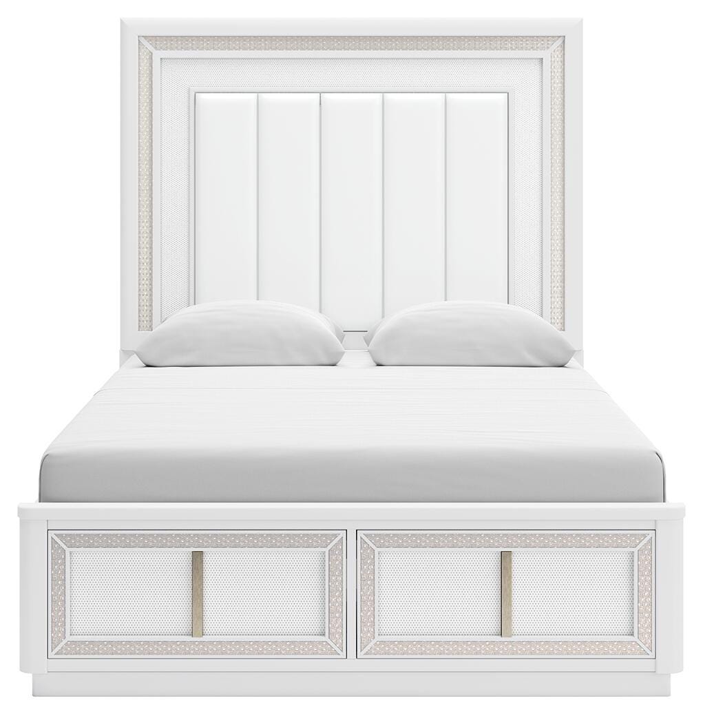 Chalanna Queen Upholstered Storage Bed - B822B2
